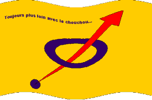 Le Drapeau de l'Amirauté du ChouChouLand