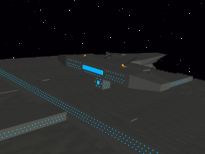 Zoom sur la passerelle